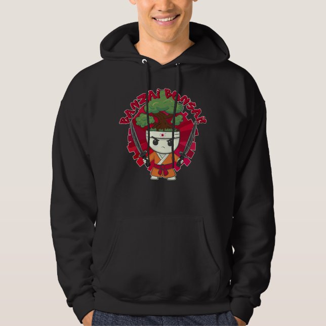 Banzai Bonsai! Hoodie (Framsida)