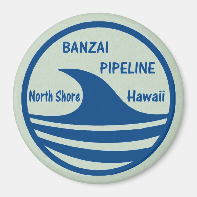 Banzai Pipeline Magnet (Framsidan)