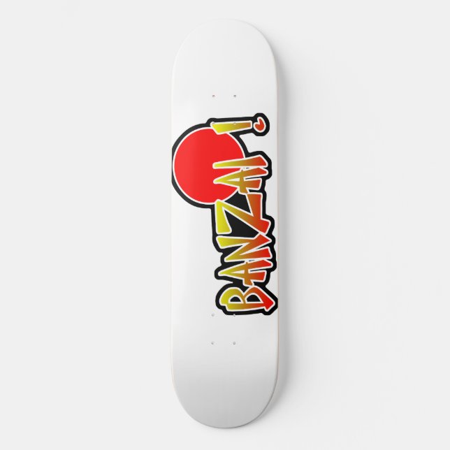 BanzaiSkateboard Skateboard Bräda 21,5 Cm (Framsida)