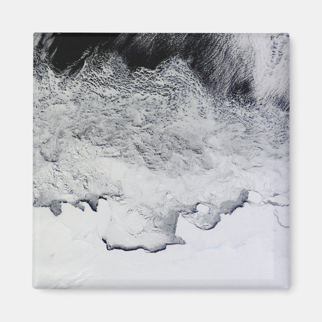 Banzare, Sabrina och Budd Kusten, Antarctica Magnet (Framsidan)