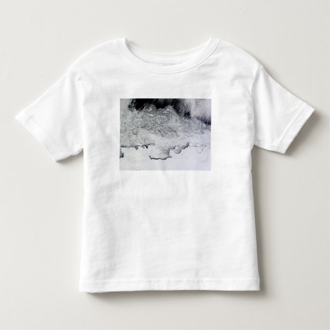 Banzare, Sabrina och Budd Kusten, Antarctica T-shirt (Framsida)