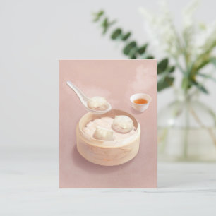 Bao Baby - Tea Time Bao Buddies Meddelande Vykort