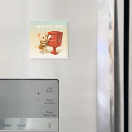 Bao Bao: Posting Time with Retro Taiwan Mailbox Magnet