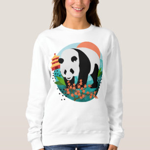 BAO SHI - Panda-tröjor - välj stil och storleka T Shirt