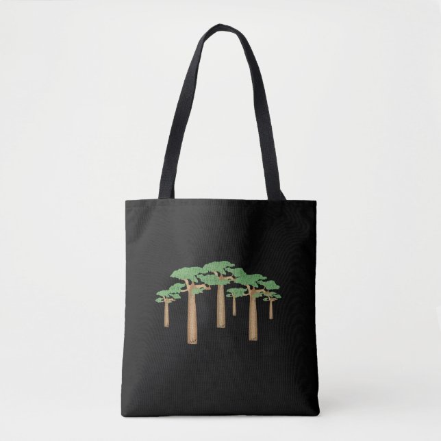 Baobab Träd Tote Bag Tygkasse (Framsida)