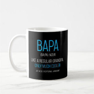 Bapa som en vanlig Grandpa Definition Cooler Kaffemugg