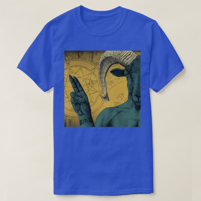 BAPHOME T SHIRT (Design framsida)