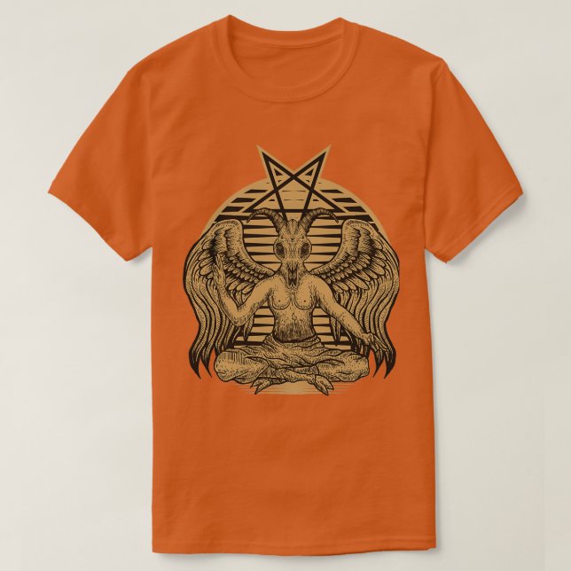 Baphomet 3 t shirt (Design framsida)