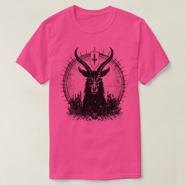 Baphomet 5 t shirt (Design framsida)