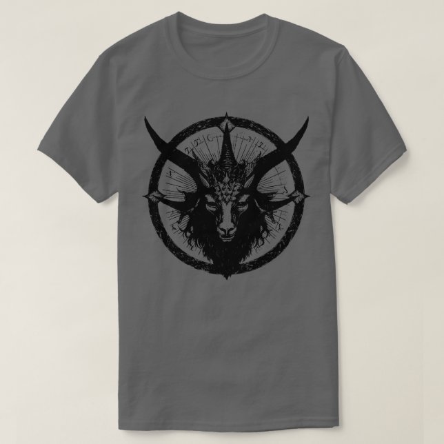 Baphomet 7 t shirt (Design framsida)