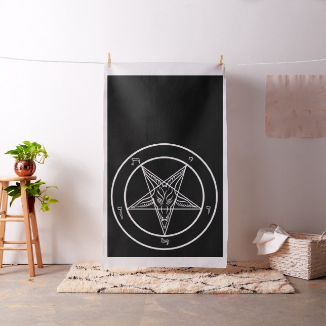 Baphomet baner 36" x56 ", tyg (In Situ)