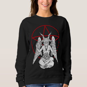 Baphomet Bedjande Demon Satanisk Lucifer Beelzebu T Shirt