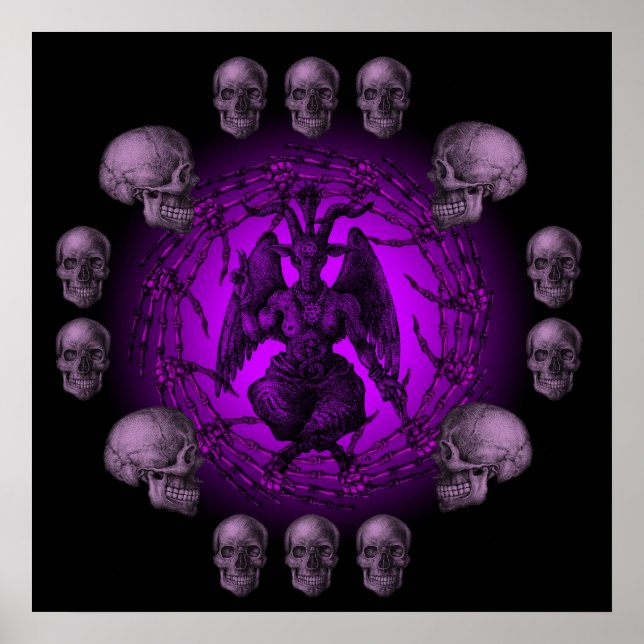 Baphomet Bone-samling Poster (Framsidan)