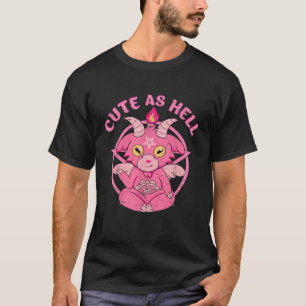 Baphomet Cute as helvetes esoteric Cute Satanic Go T Shirt