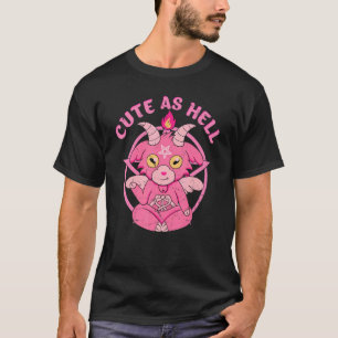 Baphomet Cute as helvetes esoteric Cute Satanic Go T Shirt