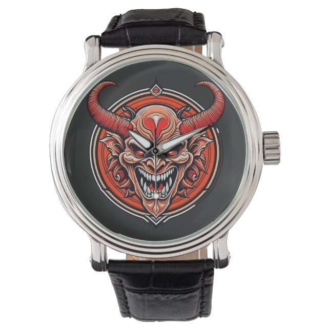 Baphomet Demon Armbandsur (Framsida)