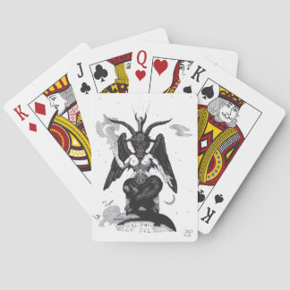 Baphomet, den sabbatiska geten. casinokort