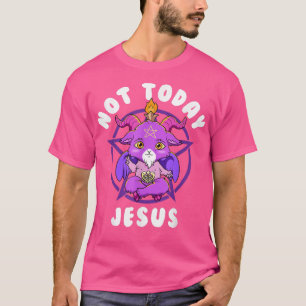 Baphomet ej i dag Jesus Esoteric Cute Satanic Goa T Shirt