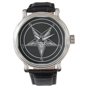 Baphomet gammal Sigil klocka