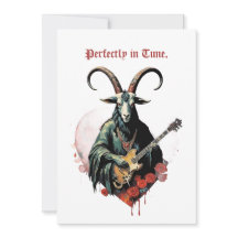Baphomet Gothic Valentine's Day Guitar Tune