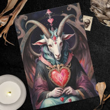 Baphomet Gotisk Alla Hjärtans Dag Varje Rike