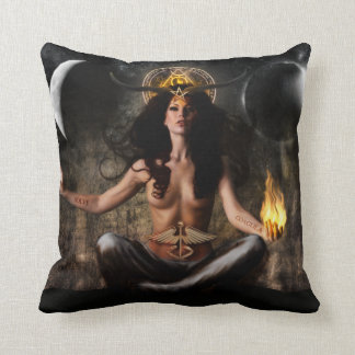 Baphomet häxagudinna kudde