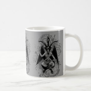 Baphomet: horned gud av häxor och witchcraft, kaffemugg