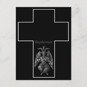 Baphomet Kor Vykort