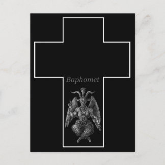 Baphomet Kor Vykort