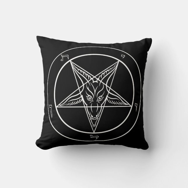 Baphomet kudder kudde (Framsida)