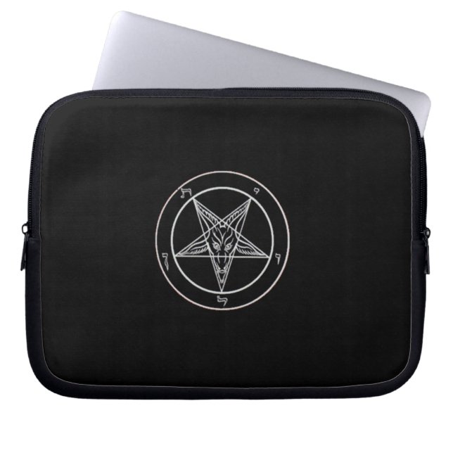 Baphomet laptop sleevefodral laptop sleeve (Framsidan)