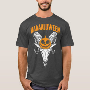 Baphomet Lazy Halloween Costume Scary Gothic 419 T Shirt