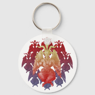 baphomet nyckelring