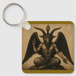 Baphomet Nyckelring