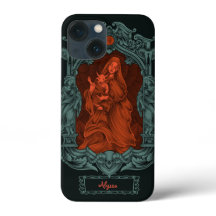Baphomet Occult iphone case, Vintage Mönster