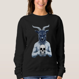 Baphomet och skal t shirt