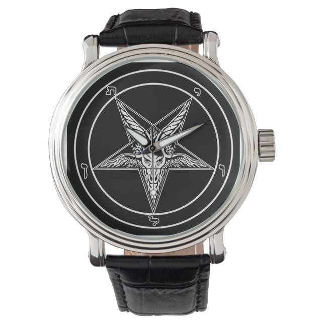 Baphomet Old Sigil Watch Armbandsur (Framsida)