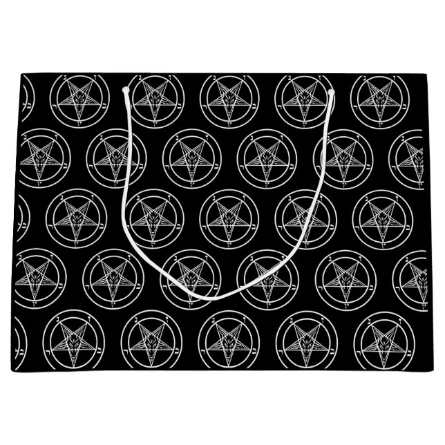 Baphomet Pentagram Satanic (Framsidan)