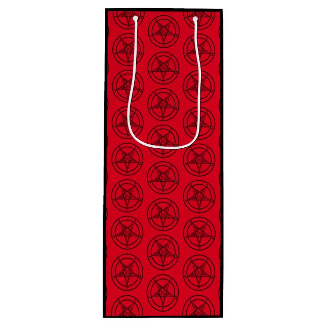 Baphomet Pentagram Satanic (Framsidan)