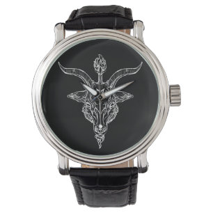 Baphomet Pentagram Watch Armbandsur