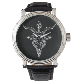 Baphomet Pentagram Watch Armbandsur