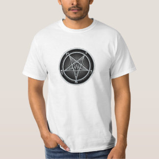 Baphomet Pentagramutslagsplats T Shirt