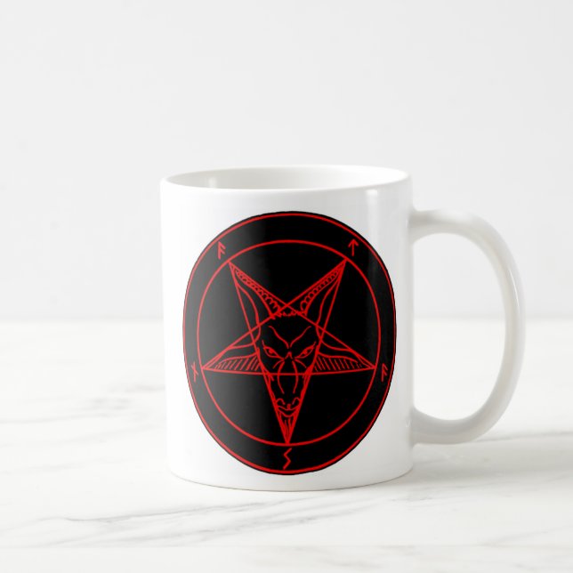 BAPHOMET:S SIGIL KAFFEMUGG (Höger)