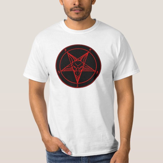 BAPHOMET:S SIGIL T-SHIRT (Framsida)