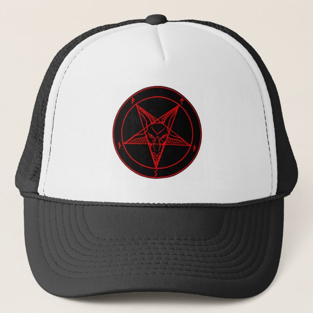 BAPHOMET:S SIGIL TRUCKERKEPS (Framsida)