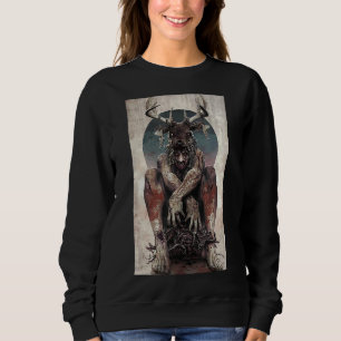 Baphomet Satanist Goat Satanic Mörk Evil 6666 T Shirt