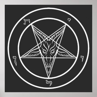 Baphomet Sigil CoS 61cm Poster