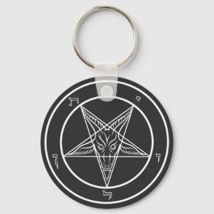 Baphomet sigill CoS Nyckelring