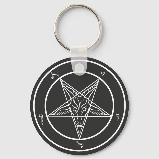 Baphomet sigill CoS Nyckelring (Framsida)