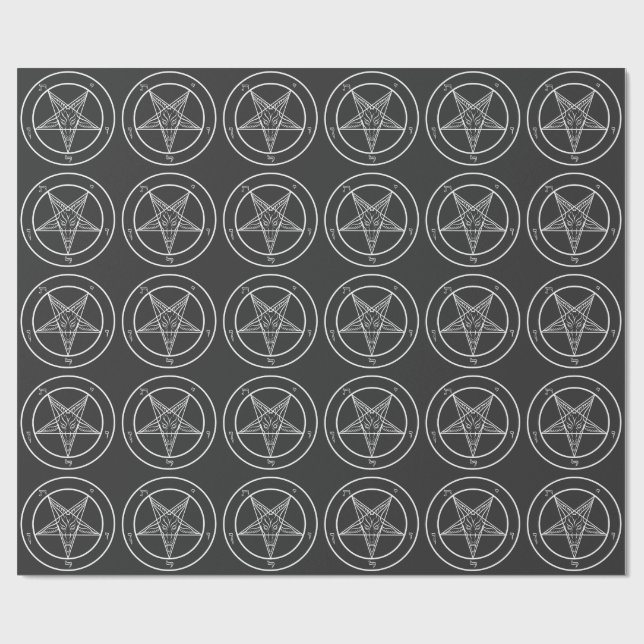 Baphomet sigill CoS Presentpapper (Platt)